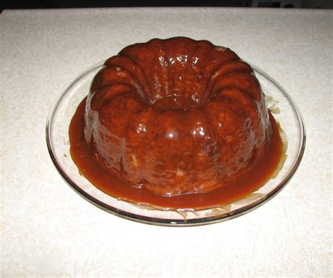 apple-pecan-cake-with-caramel-glaze-6-steps-with image