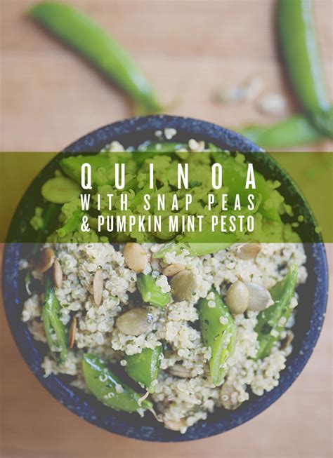 quinoa-with-snap-peas-pumpkin-mint-pesto image