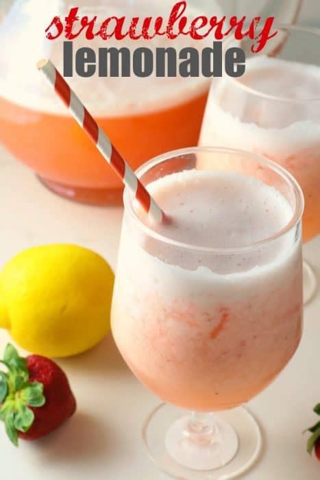 the-best-homemade-southern-strawberry-lemonade image