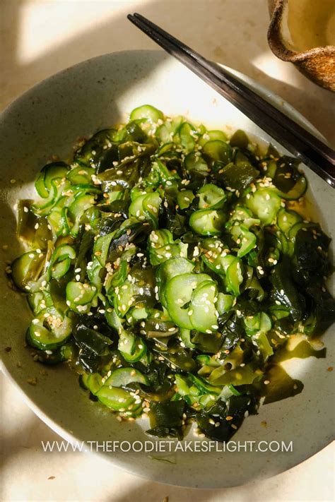 japanese-cucumber-and-seaweed-salad-sunomono image