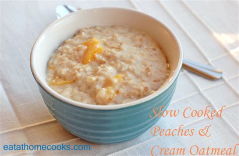 slow-cooked-peaches-and-cream-oatmeal-eat-at-home image