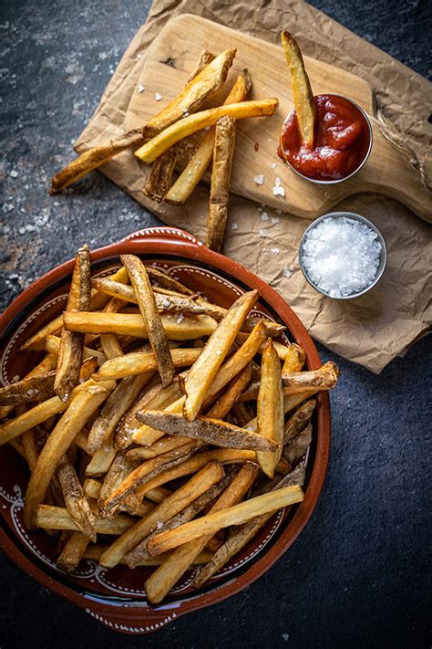 homemade-double-fried-french-fries-photos-food image