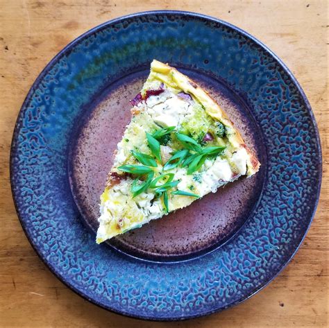 boursin-frittata-with-a-glass-of-wine image