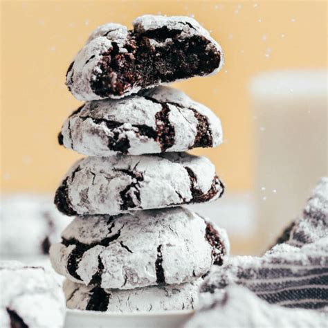 gluten-free-chocolate-crinkle-cookies-vegan image