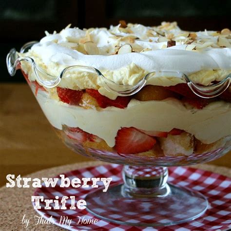 strawberry-trifle-recipes-food-and-cooking image