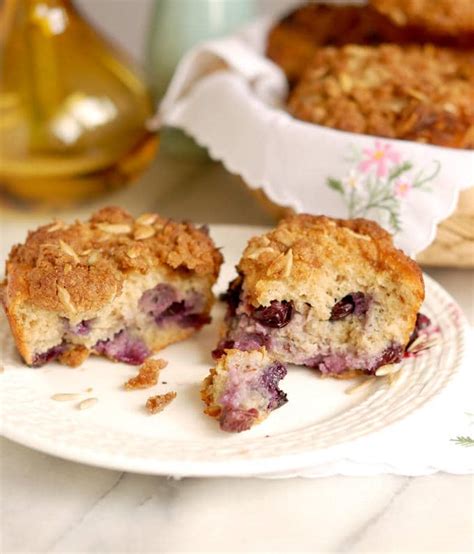 sunflower-crumb-muffins-with-blueberries-baking image