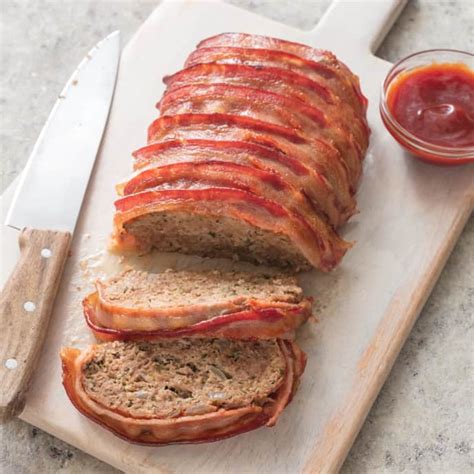 bacon-wrapped-meatloaf-with-brown-sugar-ketchup image