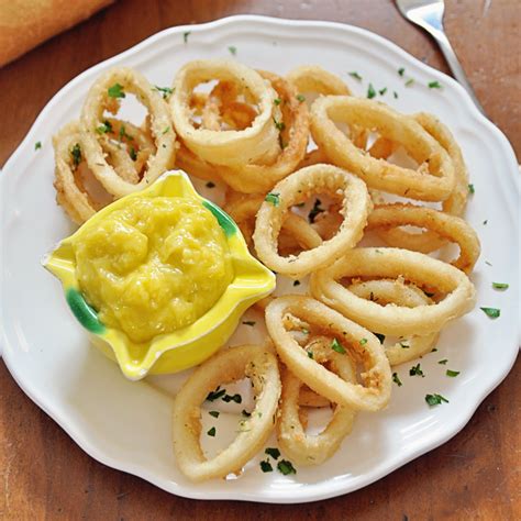 fried-calamari-with-homemade-garlic-aioli-spanish image