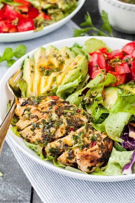30-minute-chimichurri-chicken-dinner-salad-flavour image