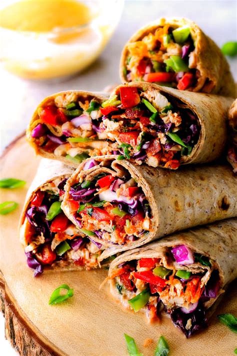 25-minute-chinese-chicken-salad-wraps-video image