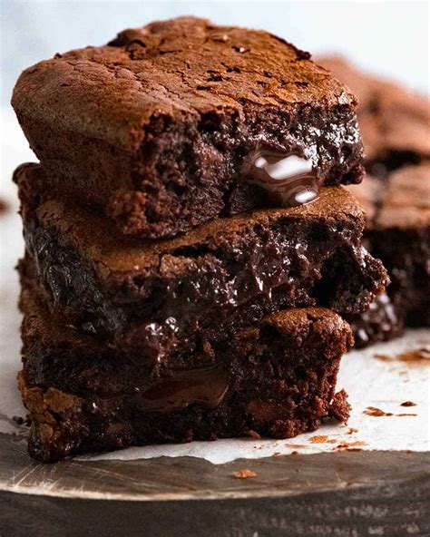 easy-chocolate-brownies-best-ever-super-fudgy image