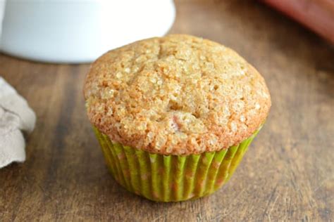ginger-rhubarb-muffins-recipe-food-fanatic image