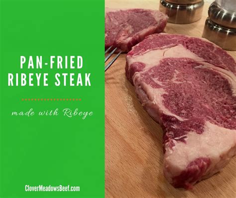 pan-fried-ribeye-steak-with-garlic-clover-meadows image
