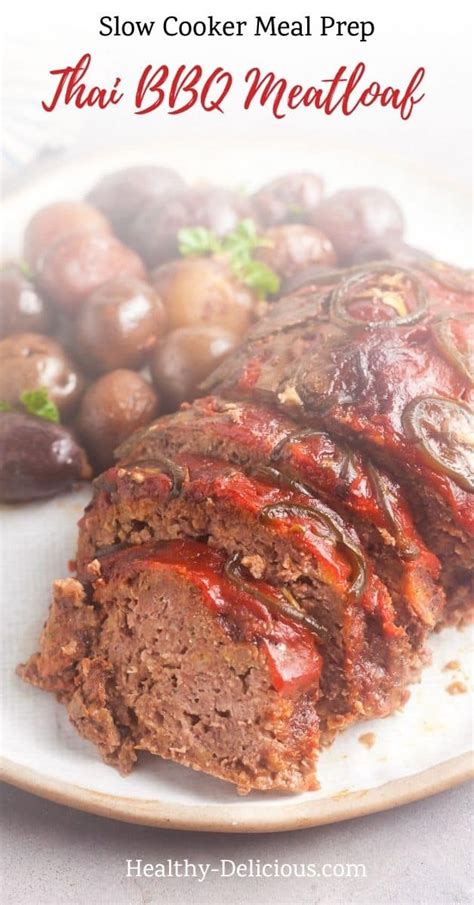 the-best-thai-barbecue-crock-pot-meatloaf-healthy image