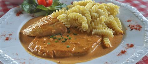 rahmschnitzel-traditional-meat-dish-from-germany image