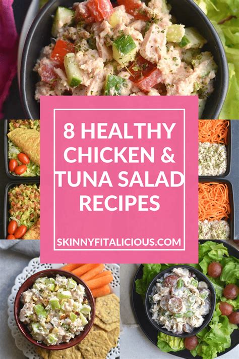 8-healthy-chicken-tuna-salad-recipes-skinny image
