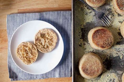 deli-rye-english-muffins-recipe-king-arthur-baking image