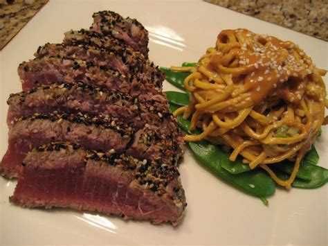 seared-ahi-tuna-with-miso-noodles-recipe-by image