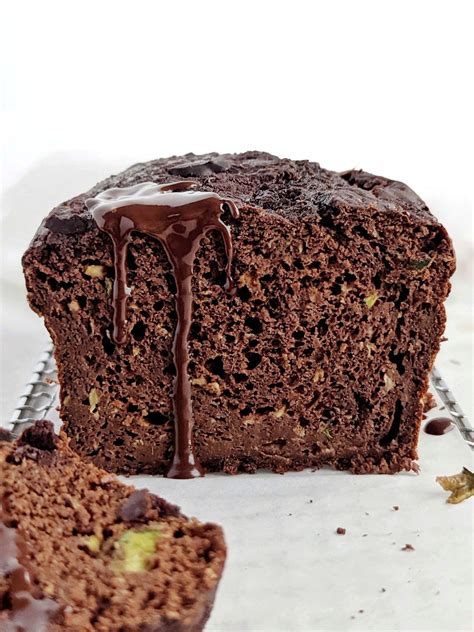 double-chocolate-protein-zucchini-bread-sugar-free image