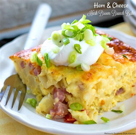 ham-and-cheese-hash-brown-brunch-bake image
