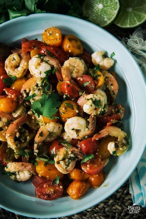 lemon-garlic-herb-shrimp-and-tomatoes image