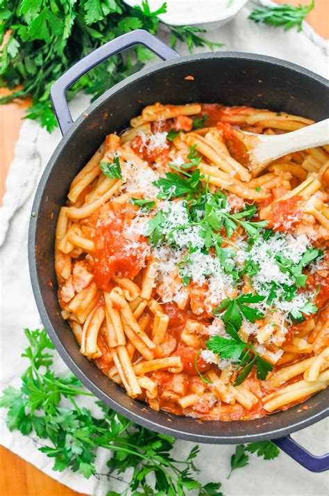 pasta-with-pancetta-and-tomato-sauce-this-healthy-table image