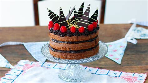 birthday-chocolate-cake-recipe-bbc-food image