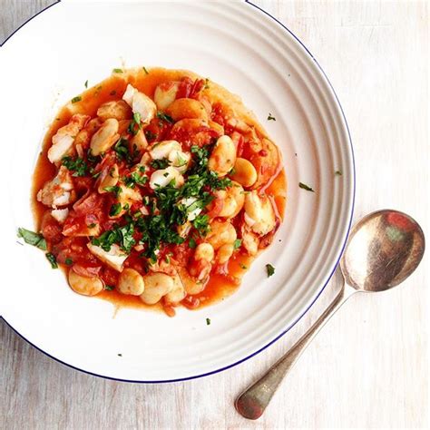 spanish-style-cod-with-tomato-chorizo-and-butter image