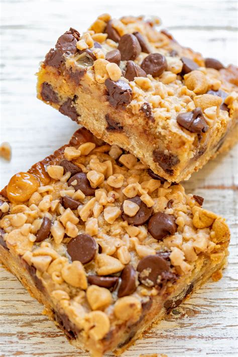 peanut-butter-chocolate-chip-toffee-bars-averie-cooks image
