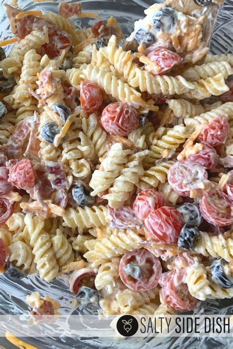 potluck-pasta-salad-with-hidden-valley-ranch-salty image
