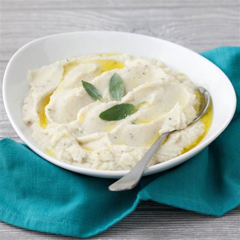 garlic-mashed-cauliflower-recipe-eatingwell image