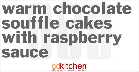 warm-chocolate-souffle-cakes-with-raspberry-sauce image