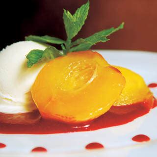 peach-melba-ice-cream-with-raspberry-sauce-farm image