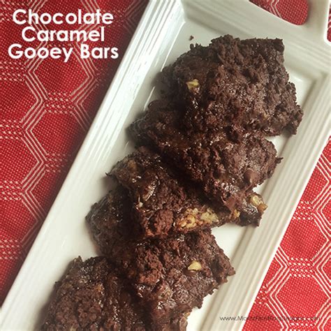 chocolate-caramel-gooey-bars image