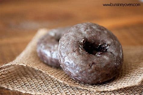 chocolate-donuts-with-glaze-buns-in-my-oven image