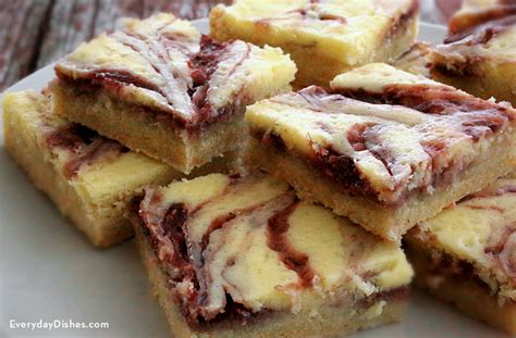 easy-raspberry-cake-mix-bars-recipe-everyday-dishes image