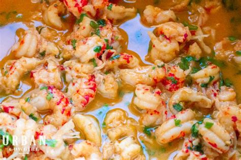 crawfish-scampi-recipe-garlic-butter-crawfish-tails image