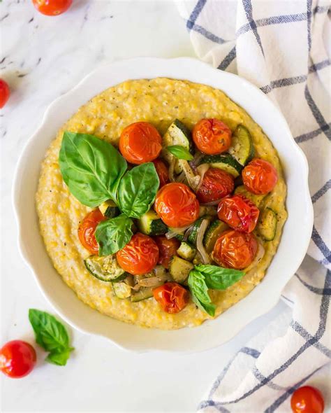 creamy-polenta-with-zucchini-and-tomatoes image