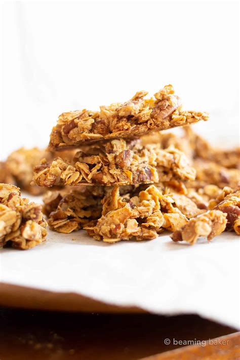 healthy-chunky-granola-recipe-vegan-gluten-free image