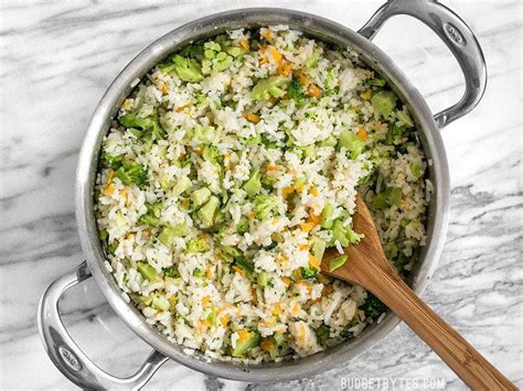 easy-cheesy-broccoli-rice-budget-bytes image