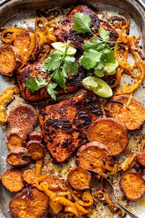 sheet-pan-chipotle-salmon-with-cilantro-lime-special image