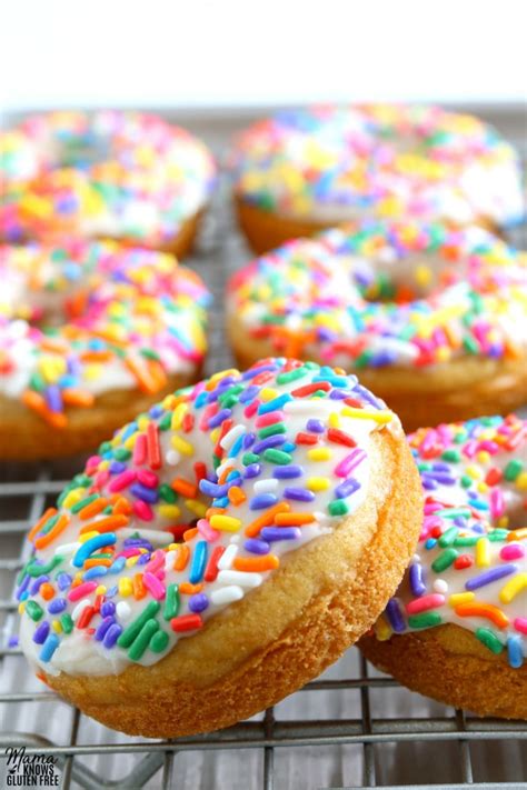 gluten-free-vanilla-cake-donuts-dairy-free-option image