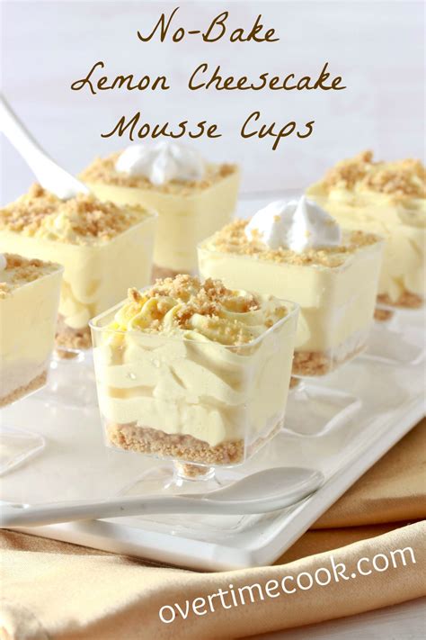 no-bake-lemon-cheesecake-mousse-cups image