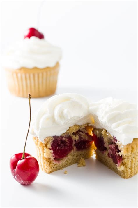 cherry-cupcakes-using-fresh-or-maraschino-cherries image
