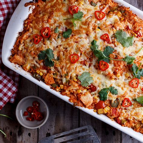 mexican-chicken-and-rice-casserole-simply-delicious image