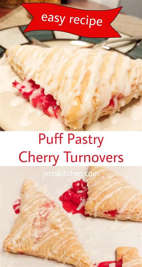 easy-puff-pastry-cherry-turnover-recipe-jetts-kitchen image