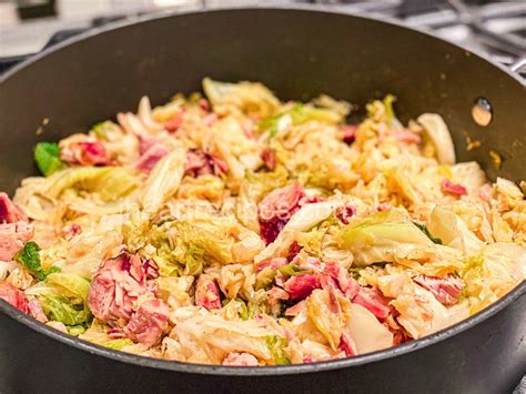 smothered-cabbage-with-smoked-turkey-i-heart image