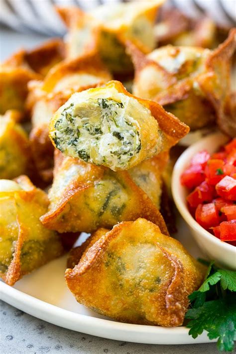 spinach-artichoke-wontons-dinner-at-the-zoo image