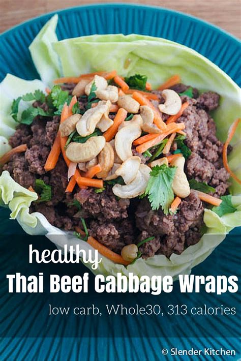 thai-beef-cabbage-wraps-slender-kitchen image