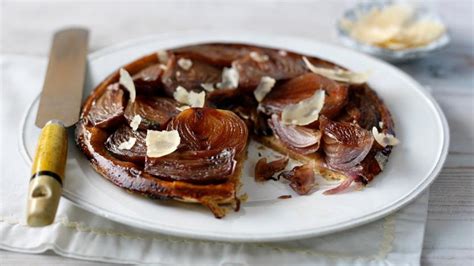 red-onion-tarte-tatin-recipe-bbc-food image